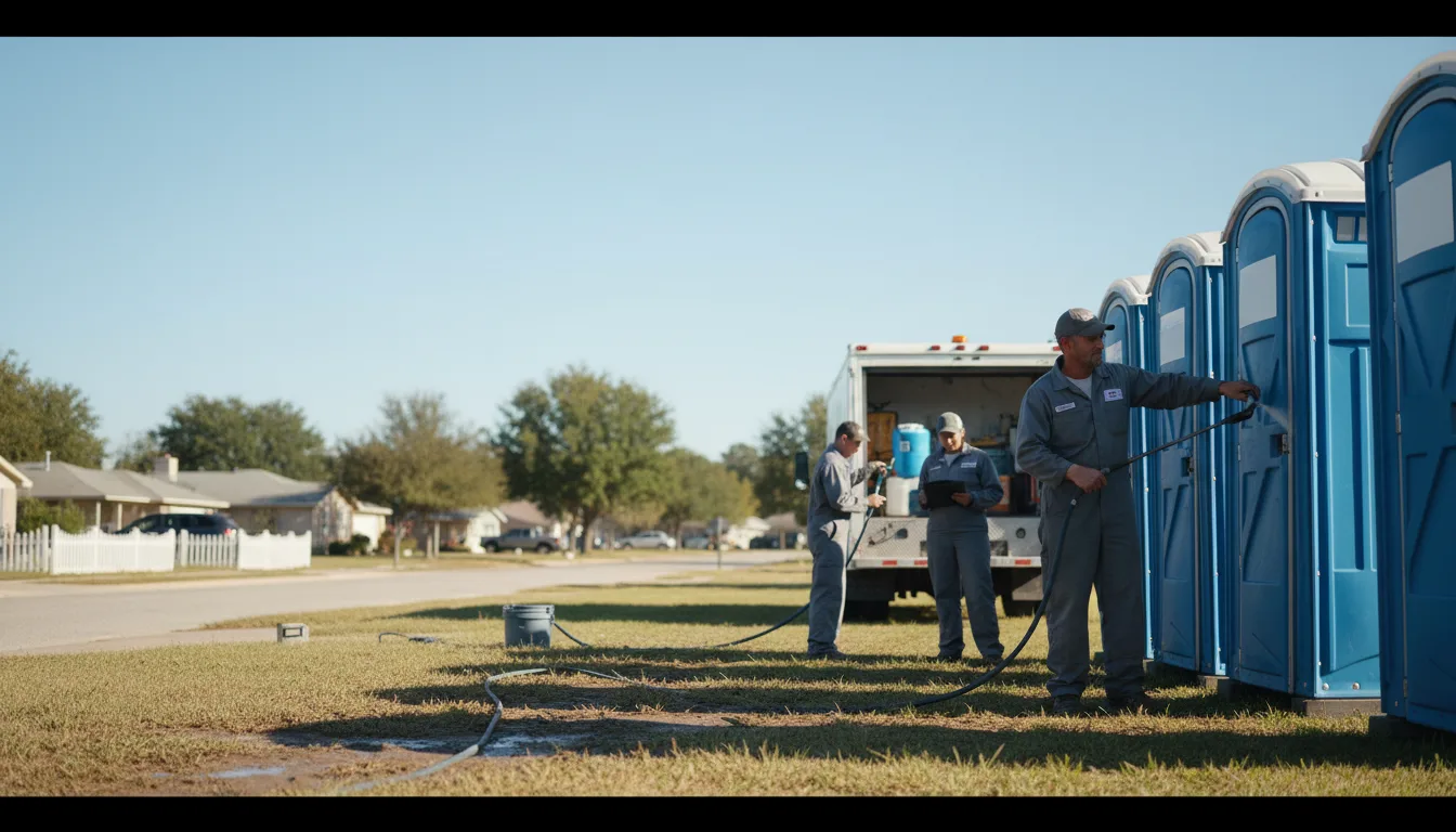 Long-Term Portable Toilet Rental in Eden, NC near me